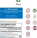 Lactobacillus Paracasei Probiotic Powder 400 Billion cfu's 