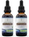 Bugleweed USDA Organic and Motherwort Liquid Extract (2 τεμ.) 