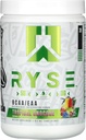RYSE BCAA EAA Powder - Tropical Snocone - 5g Διακλαδισμένης Αλυσίδας Αμινοξέα, 3g Essential Aminos, Sugar-free ηλεκτρολύτες για την αποκατάσταση των μυών, την αντοχή, την ενυδάτωση και τη δύναμη - 30 εξυπηρετήσεις