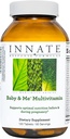INNATE Response Formulas Baby & Me Multivitamin - Προγεννητική και μεταγεννητική Βιταμίνη με Φολικό, Χολίνη, και Βιταμίνες Β12 και D3 - Χορτοφαγική, Μη ΓΤΟ, και Χωρίς Γλουτένη - 120 Tablets (60 Servings)