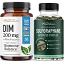 Sulforafane Complex με 200mg συμπλήρωμα DIM για την ενισχυμένη ισορροπία οιστρογόνων για γυναίκες 