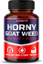 Horny Goat Weed Supplement with L-Arginine Tribulus Terrestris Maca Root Tongkat Ali - Ανδρική ενέργεια, δύναμη και υποστήριξη μνήμης (90 Count (Pack of 1))