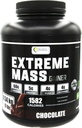 Extreme Mass Weight Gainer Muscle Builder, 10 λίβρες (4,54 κιλά) με λιγότερη ζάχαρη για εντατική προπόνηση από υψηλή θερμίδα Ενισχυμένη πρωτεΐνη ορού γάλακτος (Chocolate)