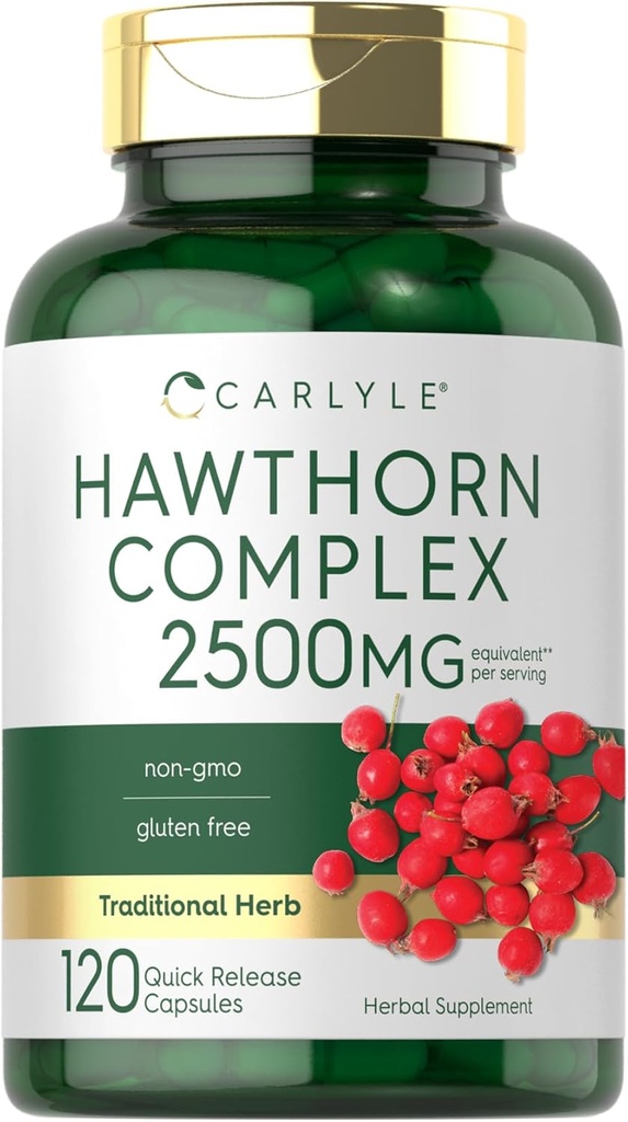 Carlyle Hawthorn Berry Complex 2500mg κάψουλες 