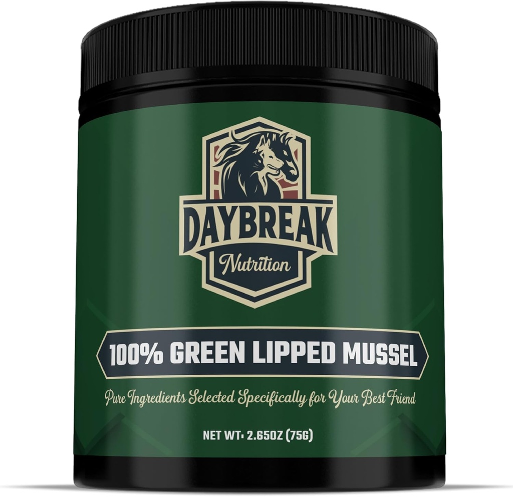 Pure Green Lipped Mussel Powder for Dogs and Cats - 100% Νέα Ζηλανδία Green Lipped Mussels - Αντιφλεγμονώδες συμπλήρωμα & Βιταμίνες για να βοηθήσει το κατοικίδιο ζώο σας να ασχοληθεί με την Αρθρίτιδα, Joint Pain Relief - 75 γραμμάρια