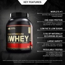 Optimum Nutrition 100% Whey Gold Standard, Double Rich Chocolate, 5 Pound
