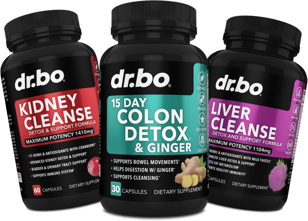 Cleanser του παχέος εντέρου Detox & Kidney Liver Cleanse - 15 Ημέρα Colon Cleanse Χάπια, Kidney Liver Detox Υποστήριξη συμπλήρωμα - Bowel Movement Συμπληρώματα, Kidneys, Bladder, Urinary Tract, Gallbladder Pills