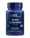 Επέκταση ζωής Acetyl-L-καρνιτίνη, Acetyl-L-Καρνιτίνη, Βιταμίνη C, Εγκέφαλος, Mood & Nerve Υγεία, Κυτταρική ενέργεια, 3-μηνη προσφορά, Χωρίς γλουτένη, Μη ΓΤΟ, Χορτοφαγικά, 100 κάψουλες