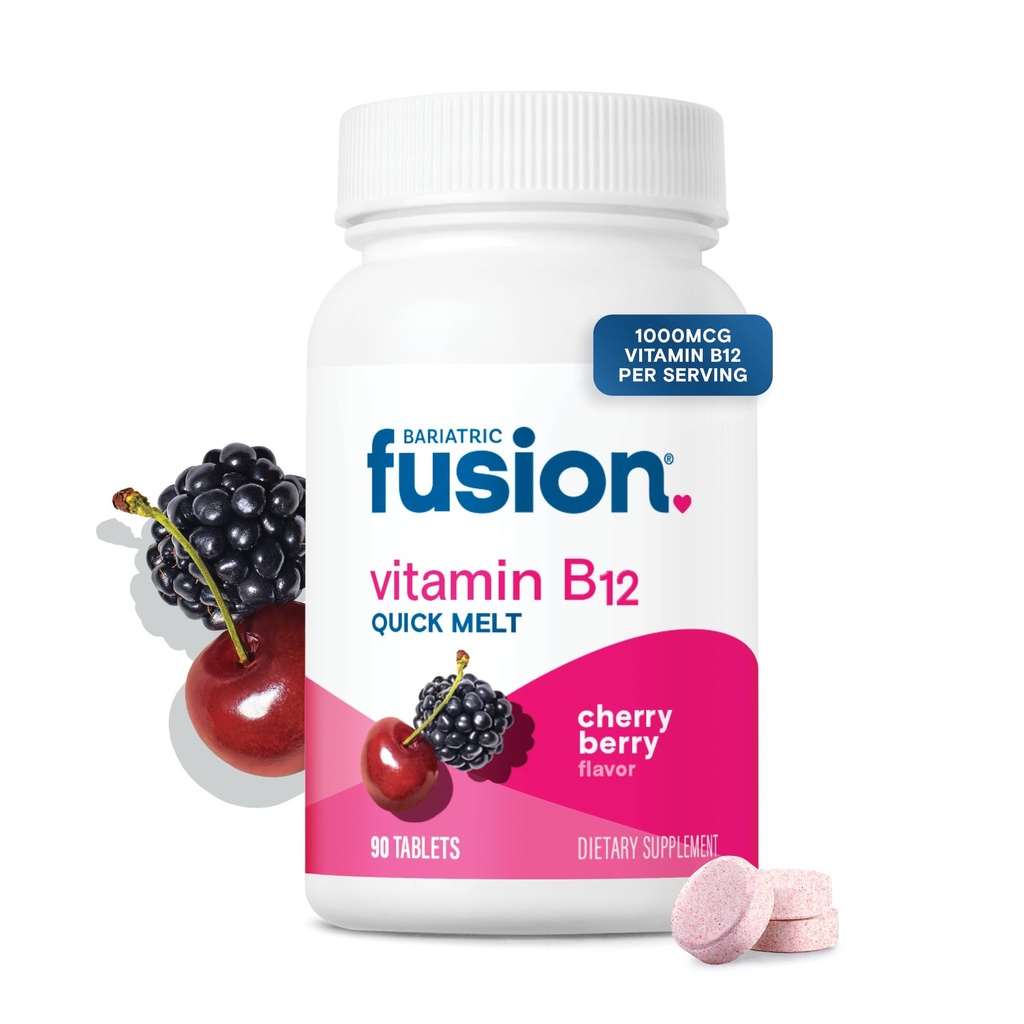 Bariatric Fusion Vitamin B12 Υπογλώσσια 1000 mcg τήγματα 