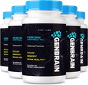 riize labs GenBrain Memory Supplement, Κάψουλες Υποστήριξης Εγκεφάλου Extra Strength, Σύνθετο Συγκρότημα Μνήμης, Καθαρά Πανφυσικά Χάπια - Συσκευασία των 5.300 Καψών)