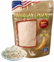 Zen Ginseng σκόνη - 4 oz. Τσάντα American Wisconsin Ginseng - Μη-GMO, Χωρίς γλουτένη - για σούπες, τσάι, καφέ, χυμούς, smoothies και ψήσιμο.