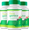 Flexigenics Capsules, Flexigenics Supplement Pills, Flexigenics - Maximum Strength, Flexi Genics Advanced Formula Pills, Flexi Genics All Natural Formula, Flexigenics Pills Reviews (3 Pack)