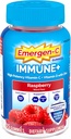 Emergen-C Immune+ Triple Action Immune Support Gummies, BetaVia (R), 1000mg Βιταμίνη C, Β Βιταμίνες, Βιταμίνη D και Αντιοξειδωτικά, Βατόμουρο, Back to School Essentials – 45 Count