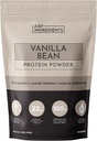Just INGREDIENTS Vanilla Bean Protein Powder – 20-Serving ανάμειξη με 100% Grass-Fed Whey & Organic Plant Proteins – Real Vanilla Bean & Cinnamon – Υποστηρίζει την αποκατάσταση των μυών, ενέργεια*