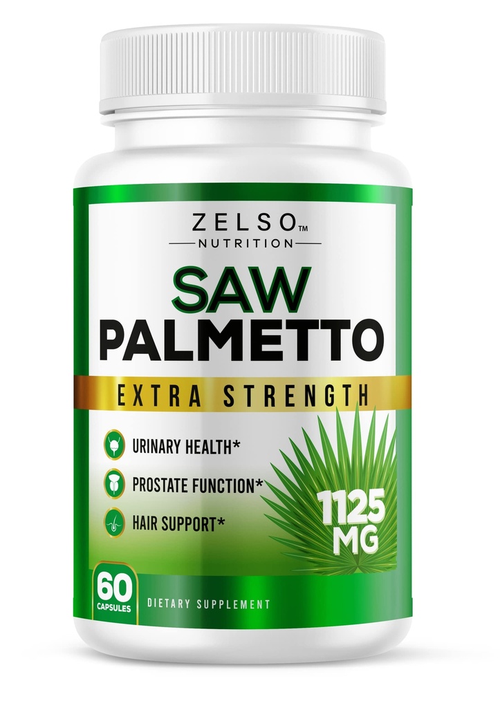 Saw Palmetto Prostate συμπλήρωμα για τους άνδρες, 3-σε-1 οφέλη, επιπλέον δύναμη DHT αποκλειστής για την ανάπτυξη των μαλλιών και Beta μπλοκέρ για την υγεία ούρων, ισχυρή υποστήριξη λειτουργία Prostate, 30 ημέρες προσφοράς (60 κόμης)