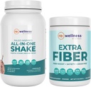 Reignite Wellness από JJ Virgin Chocolate Paleo All-in-One Shake and Extra Fiber Powder Supplement