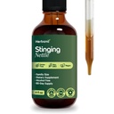 Stinging Nattle Leaf and Root 4 fl oz Liquid Extract - Φυσική υποστήριξη ούρων & νεφρών για τον άνθρωπο και τη γυναίκα - Organic Urtica Dioica - συμπλήρωμα βοτάνων υψηλής ισχύος - 90 ημερών προσφοράς