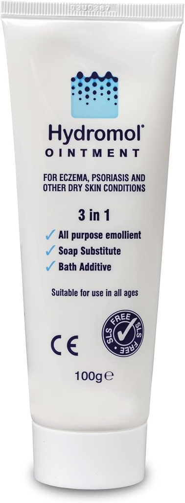 Αλοιφή 100g Σωλήνας για τη Διαχείριση της Δερματίτιδας, Έκζεμα, Ψωρίαση και άλλες ξηροδερμίας, (πακέτο του 1)