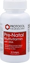 Protocol Pre-Natal Multivitamin with DHA - 250 mg DHA - for Pregnancy & Lactation Support* - with DHA, Calcium, Copper, B12 & Vitamin C - Halal & Dairy Free - 90 Softgels