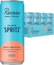 Recess Zero Proof Craft Mocktails, Αλκοόλ Δωρεάν Ποτά, με Adaptogens, Αντικατάσταση Μη Αλκοολικών Ποτών, Mixer, Εορτασμός, Κόμμα, (Νησί Spritz, 12oz, Συσκευασία των 12)