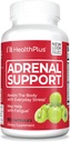 Health Plus Adrenal Cleanse Ashwagandha Capsules for Adrenal Function and Antioxidant Support and Stress Relief, 90 Capsules