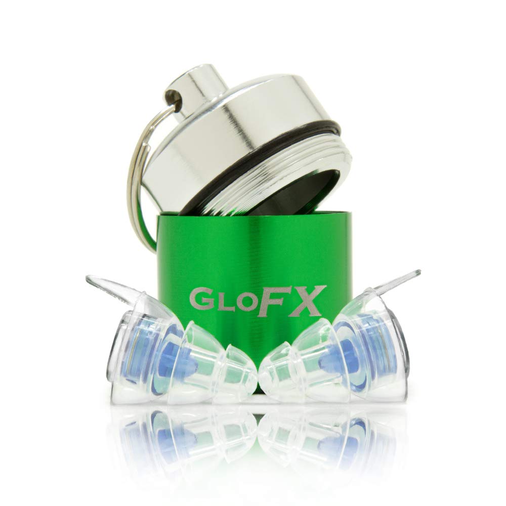 Plugs Αυτιών Glofx - Άνετα Προστασία Ακρόασης για Μουσικές Εκδηλώσεις Συναυλίες και Φεστιβάλ - Musician Noise Cancelling Reuseable Earplugs High Fidelity