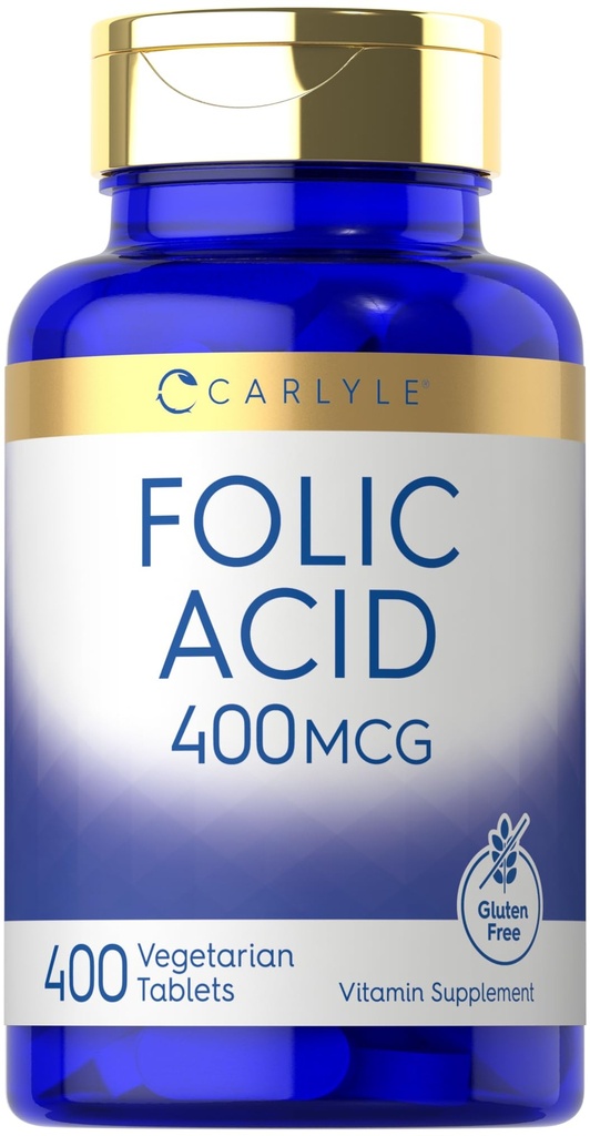 Carlyle Folic Acid 400 mcg 