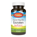 Carlson - Φυσικό Digestive Ένζυμα, Digestive Aid # 34 με Protease, Amylase & Lipase, Digestive Υποστήριξη, Απορρόφηση & Βέλτιστη Ευεξία, 100 δισκία