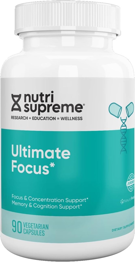 The Ultimate Focus Formula - 90 Vegetarian Capsules