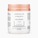 JSHealth Βιταμίνες Vitality X + Collagen - Συμπλήρωμα σκόνης ομορφιάς με Aloe Vera Silica και Βιταμίνες C & E σε Nourish Δέρμα μαλλιών και νύχια (180g)