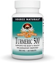 Source Naturals Turmeric, Υποστηρίζει την Υγιή Φλεγμονώδη Ανταπόκριση του Σώματος *, 500 mg - 60 δισκία