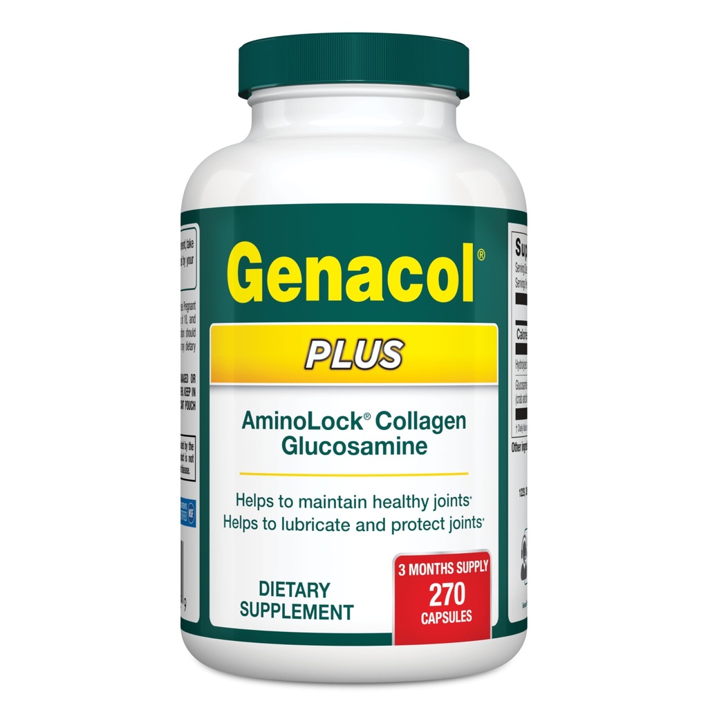 Genacol Γλυκοζαμίνη και κολλαγόνο συμπλήρωμα 270 κάψουλες