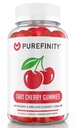 PUREFINITY Tart Cherry Gummies – Uric Acid Flush για κοινή ανακούφιση & ανάκτηση, εκχύλισμα ωμού χυμού Αντιοξειδωτικό – μη ΓΤΟ, Χωρίς γλουτένη, Vegan, 60 Count