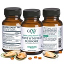 GLX3 Green Lipped Mussel Oil Capsules for Joint and Muscle Support | Extra-Strength ETA, EPA, DHA Omega-3 Green Lipped Mussel Supplement for Comfort, Flexibility & Recovery by HakaLife GLX3