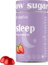 Vitafive Επιπλέον Δύναμη Μελατονίνη Gummies, 10 mg Μελατονίνη, Βοήθεια για τον Ύπνο για Ενήλικες, Χαμηλή Ζάχαρη, Vegan, Συμπλήρωμα Χωρίς Γλουτένη Μελατονίνης (50 Ct)