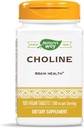 Nature's Way Choline, 500 mg ανά μερίδα, 100 δισκία (πακέτο των 2)