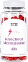 Knockout Εμμηνόπαυση AM - Φυσική Εμμηνόπαυση + Περιεμμηνόπαυση Multi-Συμπτώματα Ανακούφιση για Hot Flashs, Mood Swings, Αύξηση βάρους, Έλλειψη Ενέργειας, Κόπωση, Πονοκέφαλοι (1 Μήνας Προμήθεια), 60,0 Κόμης
