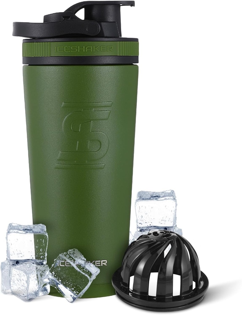 Shaker πάγο μονωμένο ανοξείδωτο ατσάλι Shaker μπουκάλι 