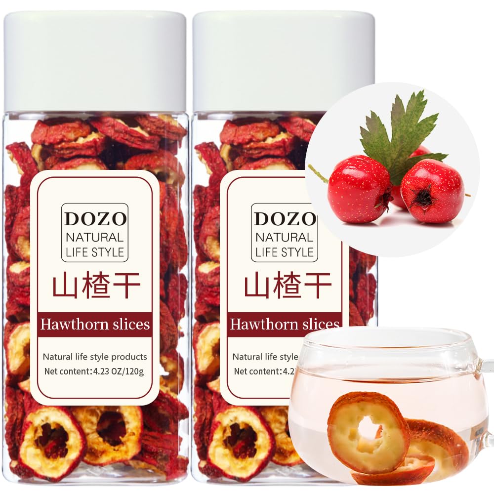 DOZO Αποξηραμένα μούρα Hawthorn Hawthorn τσάι καρπού 8.46oz/240g Ψείρες Hawthorn Shanzha