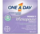 One A Day Women's Menopause Multivitamin with Vitamin A, Vitamin C, Vitamin D, Vitamin E and Zinc for Immune Health Support, Bone health, 50 Count