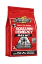 Screamin Energy Max Hit - Ενεργειακά σφηνάκια Extra Strength with Ginseng & Caffeine - 100% B-1, B-2, B-3, B-6, B-7 και B12 Coffee Mocha, 24 Count