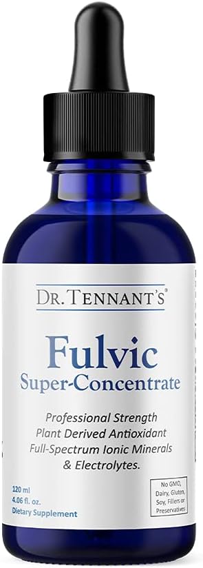 Το Fulvic Super-Concentrate Liquid του Dr. Tennant ενισχύει την Cellular Energy & Detoxification 