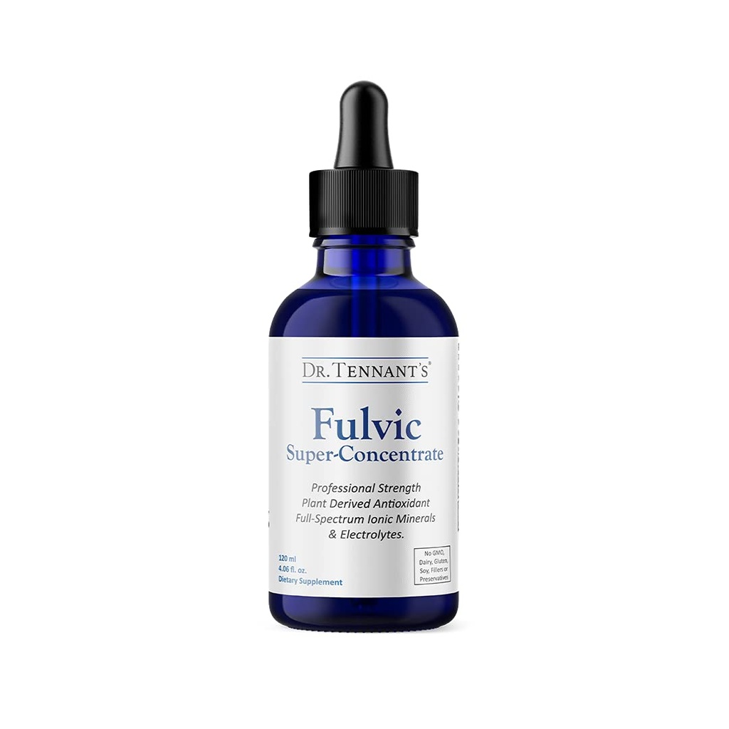 Το Fulvic Super-Concentrate Liquid του Dr. Tennant ενισχύει την Cellular Energy & Detoxification 