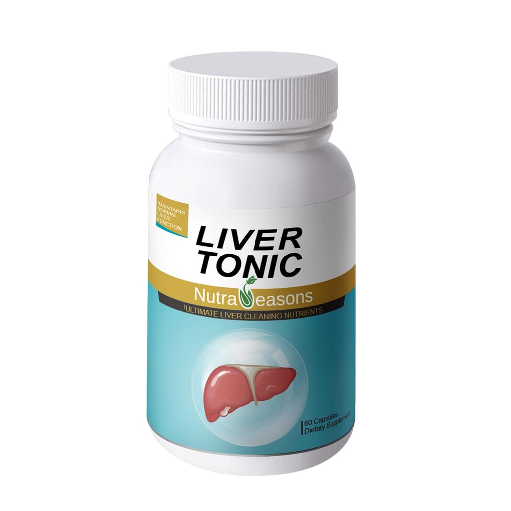 Τονωτικό ήπατος - Νέα συσκευασία – Liver Cleanse Detox & Επισκευή με γαϊδουράγκαθο γάλακτος, NAC, Choline Bitartrate, Ginger, Turmeric, Dandelion Root, Artichoke Extract, Schisandra Berry, 60 κάψουλες λαχανικών