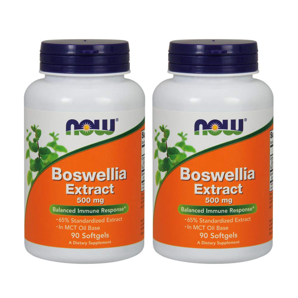 Τώρα Foods Boswellia Extract 500 mg Softgels, 90 Count x 2