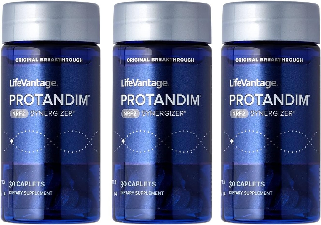 Protandim Nrf2 Synergizer 90 Caps (3 μπουκάλια) Nrf2 Activator, Healthy Γήρας συμπλήρωμα, Αντιοξειδωτικά Καταπολέμηση Οξειδωτικό Στρες, 5 Βότανο Blend, Υποστηρίζει Κυτταρική Υγεία, Ashwagandha, Turmeric, Γαϊδουράγκαθο Γάλα
