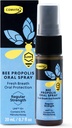Comvita Bee Propolis Throat Spray - Φυσική Ανοσολογική Υποστήριξη, Καταπραϋντικό άρωμα μέντας με UMF Νέας Ζηλανδίας 10+ Μανούκα Μέλι, Αντιοξειδωτικό, Συμπλήρωμα διατροφής - 0.7 fl oz