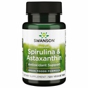 Swanson Organic Spirulina & Ασταξανθίνη 120 Veg Tabs