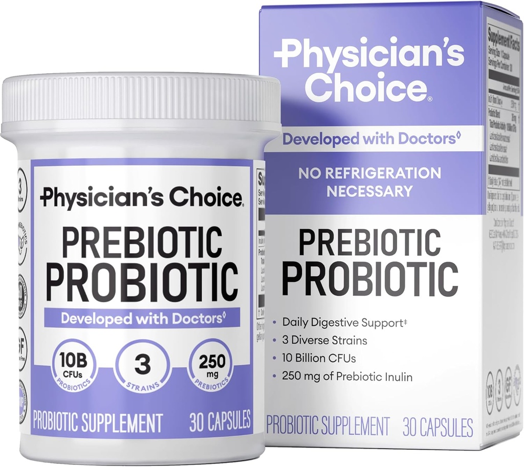 ΠΡΟΒΙΟΤΙΚΟ ΠΡΟΒΙΟΤΙΚΟ - Multi-Strain Probiotics & Synergistic Prebiotics - Σχεδιασμένο για Digestive Υγεία, Υποστήριξη του Μικροβιώματος των Ούρων - Ισχυρό PrePro για την Υγεία των Ούλων - για γυναίκες & άνδρες