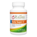 Wellness Resources Daily Super E - Tocotrienol Vitamin E Complex: Soy-Free Full Spectrum Vitamin E with Delta, Gamma & Alpha Tocotrienols for Antioxidant Protection, Natural Source, Non-GMO (90 Caps)